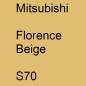 Preview: Mitsubishi, Florence Beige, S70.